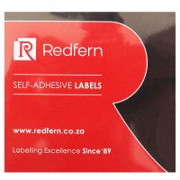BTS LABEL WR3250 50s RED 32X50