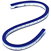 BTS RULER 50CM FLEXI CURVE FC-700 BTS RULER 50CM FLEXI CURVE FC-700