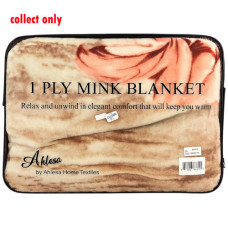 BLANKET QUEEN MINK 1PLY 450GSM