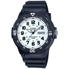 WT CASIO GTS ANALOG RND W/DAY&DATE WHT