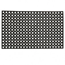 MAT RUBBER 80X48CM BLK