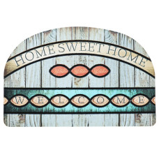 MAT RUBBER 60*37 MULTI COLOUR WELCOME