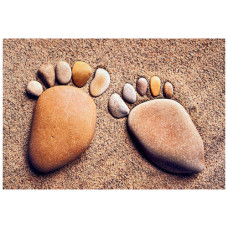 MAT RUBBER 60*40 MULTI COLOUR WELCOME