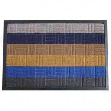 DOOR MAT 73X44 W/COLOR STRIPES DESIGN