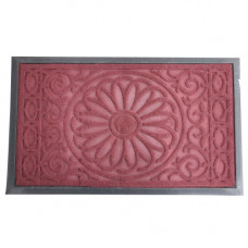 DOOR MAT WELCOME 45X75 BLK