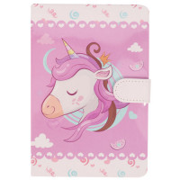 BTS NOTE BOOK 19X13.5CM W/PRESS BUTTON