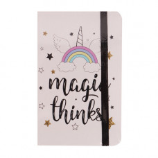 BTS NOTE BOOK 9X14CM ASST UNICORN PICS