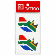 SOUTH AFRICA FLAG TATTOO STICKERS 6s