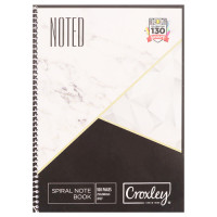 BK A5 NOTE BOOK SPIRAL 100PGS CROXLEY BK A5 NOTE BOOK SPIRAL 100PGS CROXLEY