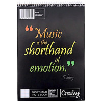 BK A5 SHORTHAND NOTEBOOK 144P CROXLEY BK A5 SHORTHAND NOTEBOOK 144P CROXLEY