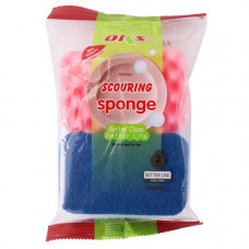 SCOURER 2PCPINK/BLUE