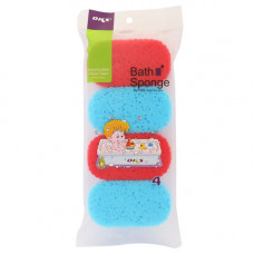 BATH SPONGE 4s COLOURS