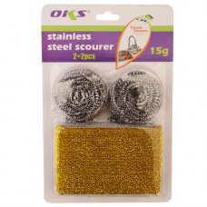 SCOURER CLEANING KIT 4PCS 15G