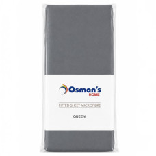 FIT SHEET CHARCOAL QUEEN MICRO