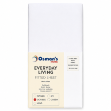 FIT SHEET WHITE DBL MICRO