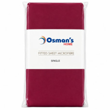 FIT SHEET BURGUNDY SGL MICRO