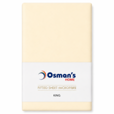 FIT SHEET CREAM KNG MICR.