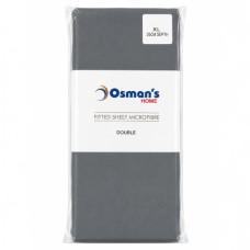 FIT SHEET CHARCOAL DBL XL MICRO