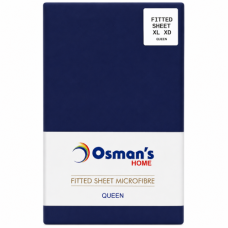 FIT SHEET NAVY QUEEN XL MICRO