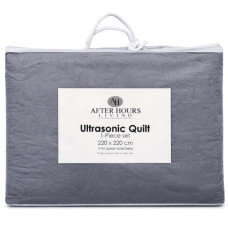 QUILT 220*220 PLAIN ULTRASONIC 1PC