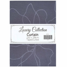 CURT 230*218 FLOWER CHARCOAL PASTE PRINT