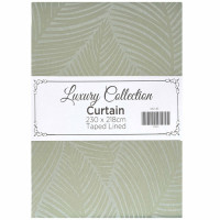CURT 230*218 LEAF SAGE PASTE PRINT T/L