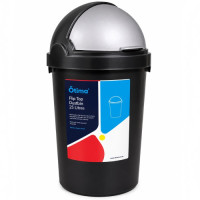 PL BIN 25L OTIMA W/FLIP LID BLACK&GREY PL BIN 25L OTIMA W/FLIP LID BLACK&GREY