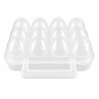 PL EGG HOLDER 12 DIV CLEAR