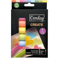 BTS POSTER PAINT STICK 6s PASTEL CROXLEY BTS POSTER PAINT STICK 6s PASTEL CROXLEY