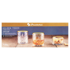 GLW TUM 3s WHISKEY W/GOLD RIM TIMELESS