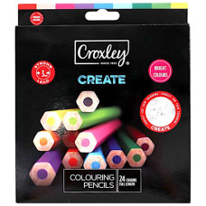 BTS COLOUR PENCIL 24s CROXLEY