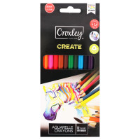 BTS COLOUR PENCIL 12s CROXLEY AQUARELLE