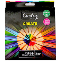 BTS COLOUR PENCIL 24s CROXLEY CREATE