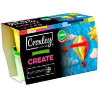 BTS PLAY DOUGH 4 COLORS X 100g CROXLEY