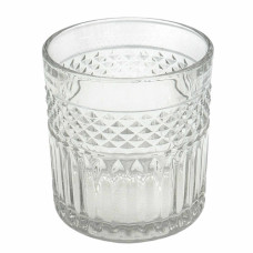 GLASS TUMBLER SET 6PC CLEAR W/DESIGN