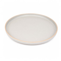 CER PLATE 26CM 2TONE