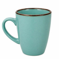 MUG COFFEE 11X8.5CM ASSORTED COLOURS