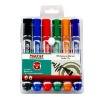 BTS WHITE BOARD MARKER  6s BULLET TIP