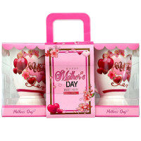 MDAY MUG SET 2PC IN BOX W/HANDLE