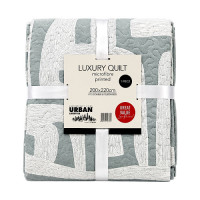 QUILT 200*220 1PC PRINTED ULTRASONIC QUILT 200*220 1PC PRINTED ULTRASONIC
