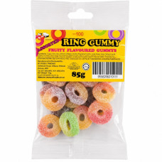 SWT GUMMY RING FRUITY FLAVOURED 85g