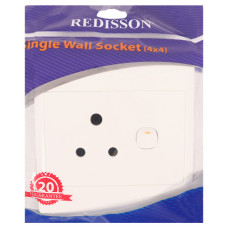 WALL SOCKET SINGLE 4X4