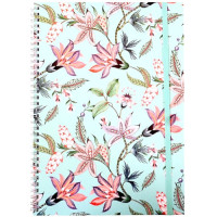 BTS NOTEBOOK A4 SPIRAL S/C FLOWERS BTS NOTEBOOK A4 SPIRAL S/C FLOWERS
