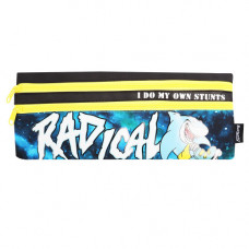 BTS PENCIL CASE FANCY DBL ZIP 33CM