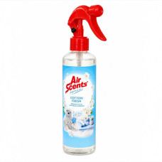 AIR SCENTS 350ML FRAG MIST COTTON FRESH