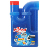 DRAIN UNBLOCKER LIQUID MR PLUMBER 750ML DRAIN UNBLOCKER LIQUID MR PLUMBER 750ML