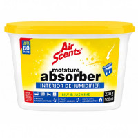AIR SCENTS 500ML MOISTURE ABSORBER LILY AIR SCENTS 500ML MOISTURE ABSORBER LILY