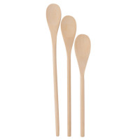 SPOON WOOD SET 3PCS 26/29/34CM TELEPOINT