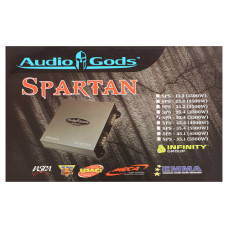 AMP 4CH 3500W AUDIO GODS