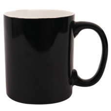 MUG COFFEE  9CM PLAIN BLACK